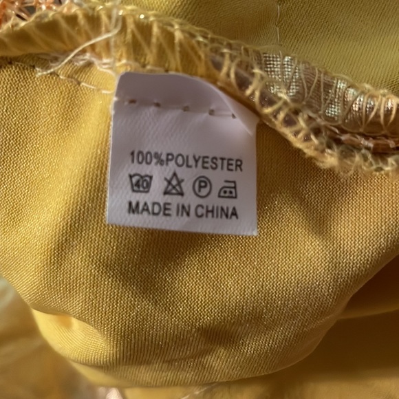 Barode sequins and fringe gold mini dress!! - Picture 10 of 12